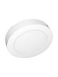 LED SLIM PANEL WHITE ROUND CEIL. 6W 4000K 430Lm Φ120 230V AC Ra80 ACA ARCA640RW