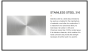Horus Equinox316 Equinox316 Collection - Handshower - Stainless Steel 316 81.038-IX