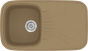 Sanitec Νεροχύτης 315 Classic 82×50 315-16-Metallic-Coffee