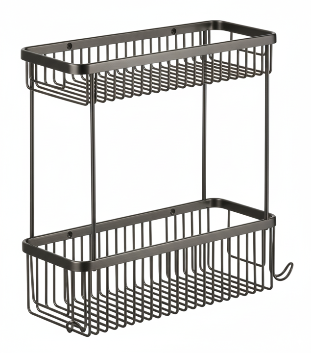 Σπογγοθήκη Διπλή Γραφίτης Bronze Art Σπογγοθήκες 1698-81-2