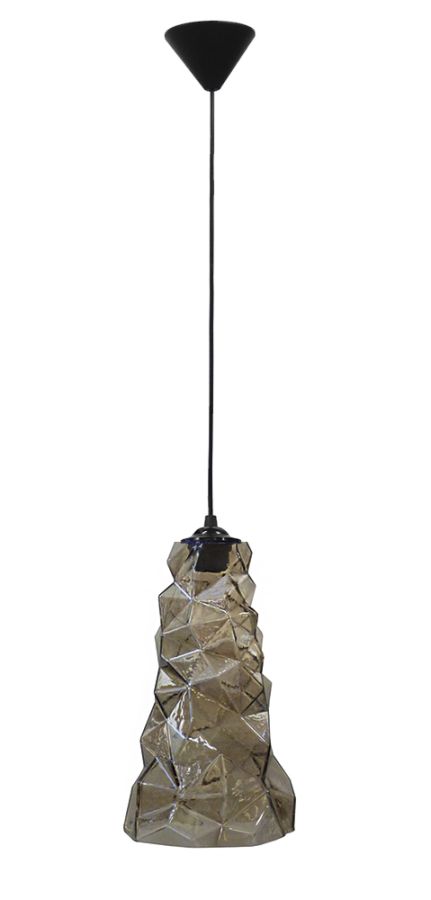 Κρεμαστό φωτιστικό GL-5030/18 1L FUME  ICE Heronia 02-0222
