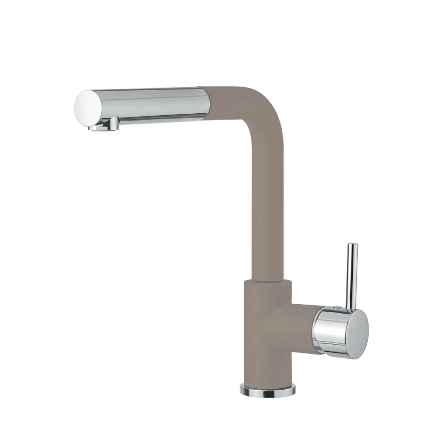 Μπαταρία Κουζίνας Συρόμενο Ντους Granite Cristalite Concrete Beton Armando Vicario Fluo 18580-1451